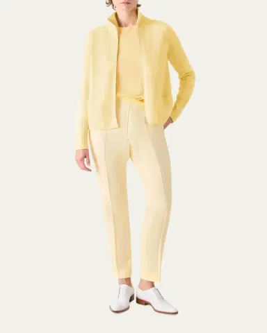 Akris Cashmere-Silk Crewneck Sweater | Thumbnail 2
