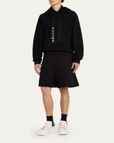 Alexander McQueen Men's Leather Oversized Sneakers | Thumbnail 3 Alexander McQueen Men's Leather Oversized Sneakers | Thumbnail 3