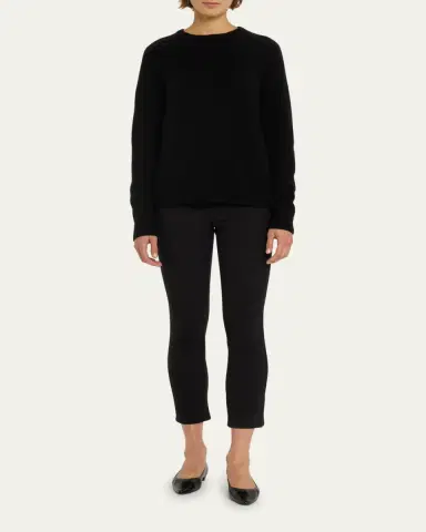 Loro Piana Neo Parksville Cashmere Crewneck Sweater | Thumbnail 2