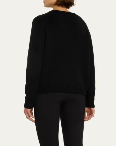 Loro Piana Neo Parksville Cashmere Crewneck Sweater | Thumbnail 3