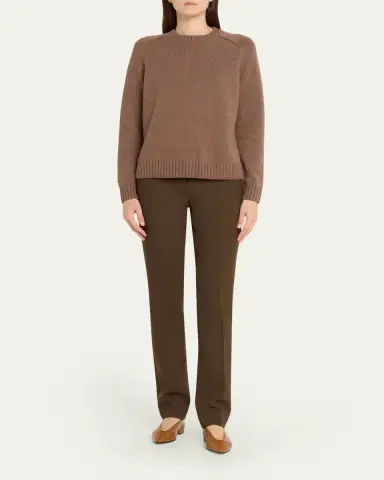 Loro Piana Neo Parksville Cashmere Crewneck Sweater | Thumbnail 6