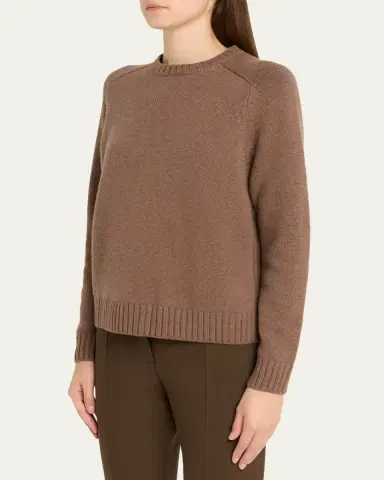 Loro Piana Neo Parksville Cashmere Crewneck Sweater | Thumbnail 8