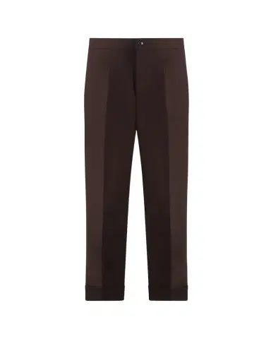 UMIT BENAN Men's Brushed Cotton Trousers | Thumbnail 1