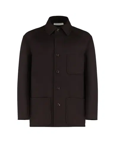 UMIT BENAN Men's Pitt Double-Faced Merino Wool Jacket | Thumbnail 1 UMIT BENAN Men's Pitt Double-Faced Merino Wool Jacket | Thumbnail 1
