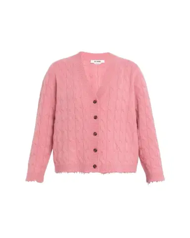 RE/DONE Cashmere Cable-Knit Cardigan | Thumbnail 1 RE/DONE Cashmere Cable-Knit Cardigan | Thumbnail 1