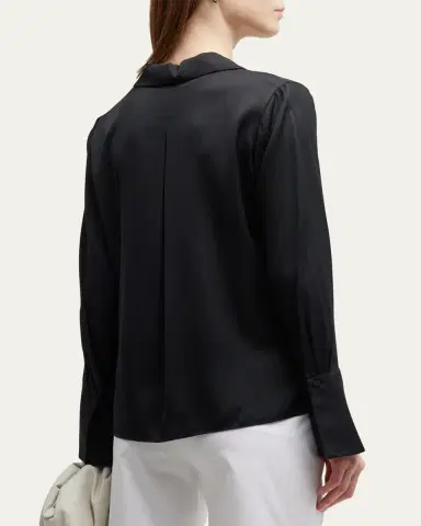 Kobi Halperin Liv Split-Cuff Stretch Silk Blouse | Thumbnail 3 Kobi Halperin Liv Split-Cuff Stretch Silk Blouse | Thumbnail 3