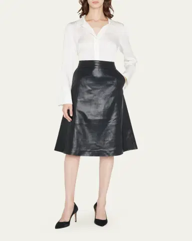 Kobi Halperin Liv Split-Cuff Stretch Silk Blouse | Thumbnail 5 Kobi Halperin Liv Split-Cuff Stretch Silk Blouse | Thumbnail 5