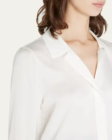 Kobi Halperin Liv Split-Cuff Stretch Silk Blouse | Thumbnail 8 Kobi Halperin Liv Split-Cuff Stretch Silk Blouse | Thumbnail 8
