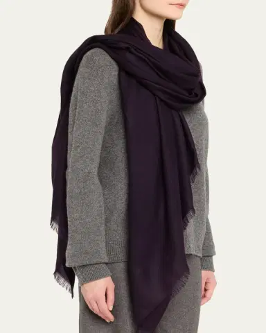 Sofia Cashmere Lightweight Cashmere Scarf | Thumbnail 6 Sofia Cashmere Lightweight Cashmere Scarf | Thumbnail 6