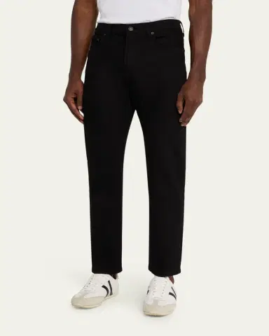 Jeanerica Men's Black Denim Tapered-Leg Jeans | Thumbnail 4