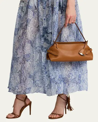 Ralph Lauren Collection The Ralph Small Leather Shoulder Bag | Thumbnail 2