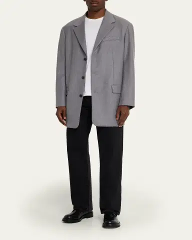 Jeanerica Men's Black Denim Straight-Leg Five-Pocket Pants | Thumbnail 2 Jeanerica Men's Black Denim Straight-Leg Five-Pocket Pants | Thumbnail 2