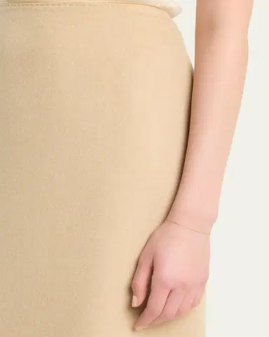 Lafayette 148 New York Cashmere-Blend Midi Pencil Skirt | Thumbnail 5