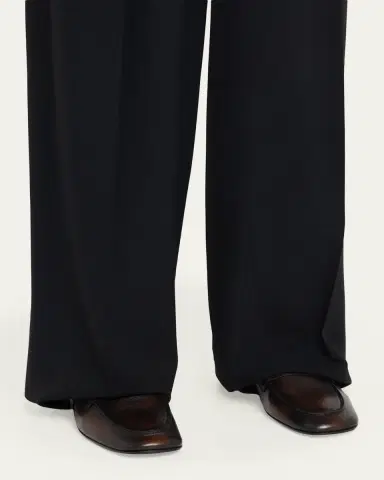 Dries Van Noten Leather Penny Loafers | Thumbnail 2 Dries Van Noten Leather Penny Loafers | Thumbnail 2