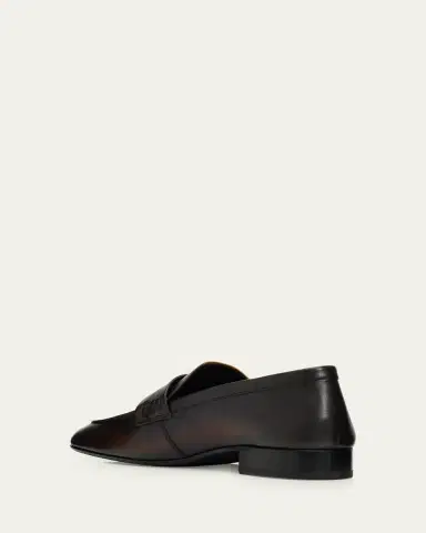 Dries Van Noten Leather Penny Loafers | Thumbnail 4 Dries Van Noten Leather Penny Loafers | Thumbnail 4