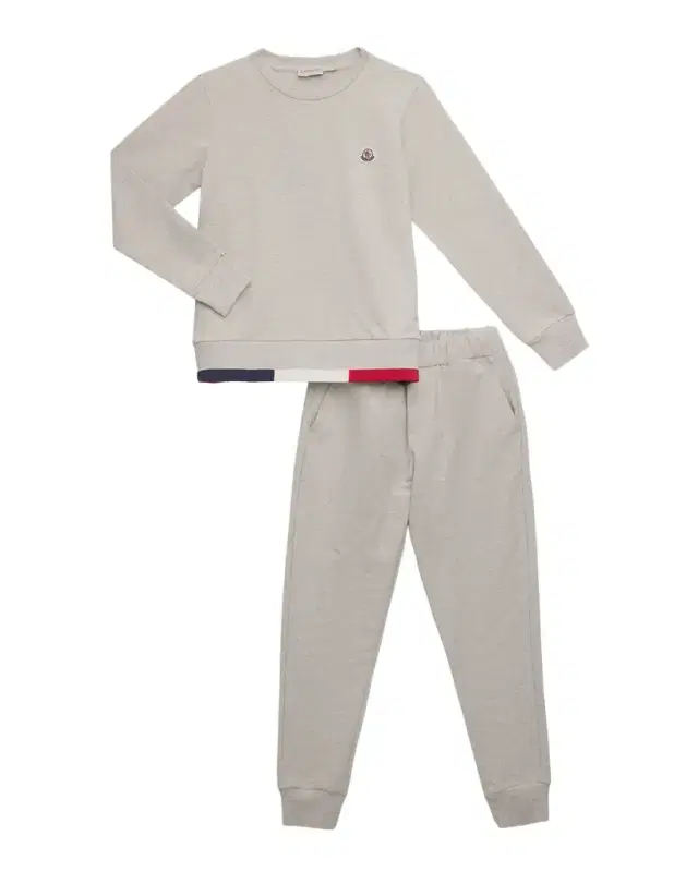 Moncler Boy 's Tricolor-Trim Tracksuit Set, Size -14