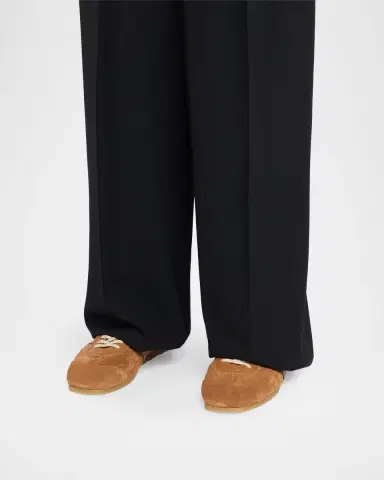 Dries Van Noten Suede Sneaker Mules | Thumbnail 2