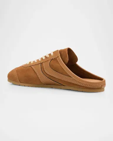 Dries Van Noten Suede Sneaker Mules | Thumbnail 4