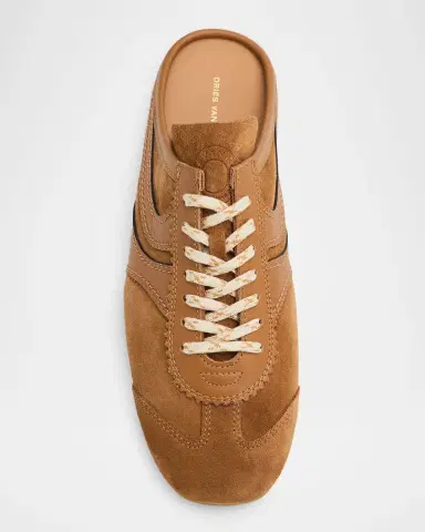 Dries Van Noten Suede Sneaker Mules | Thumbnail 6