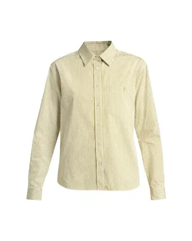 Saint Laurent Striped Cotton Poplin Button-Down Shirt | Thumbnail 1