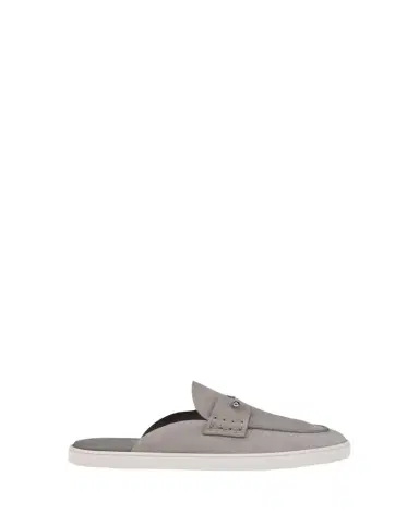 Christian Louboutin Men's Chanme Leather Slides | Thumbnail 1 Christian Louboutin Men's Chanme Leather Slides | Thumbnail 1