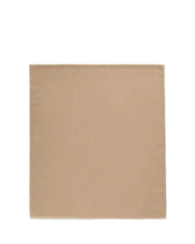 PIACENZA 1733 Men's Cashmere Eyelash Fringe Solid Scarf | Thumbnail 1