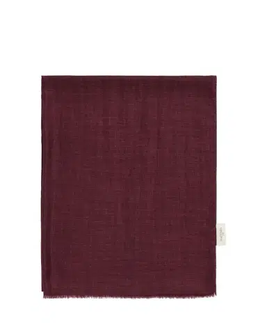 PIACENZA 1733 Men's Cashmere Eyelash Fringe Solid Scarf | Thumbnail 1 PIACENZA 1733 Men's Cashmere Eyelash Fringe Solid Scarf | Thumbnail 1
