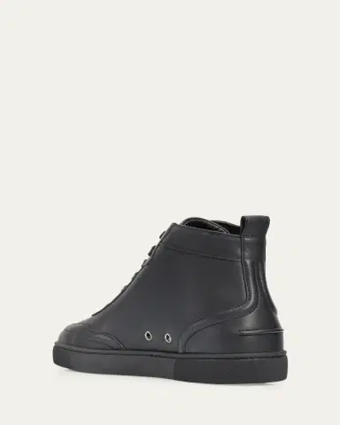 Christian Louboutin Men's Retero High-Top Sneakers in Leather | Thumbnail 2 Christian Louboutin Men's Retero High-Top Sneakers in Leather | Thumbnail 2