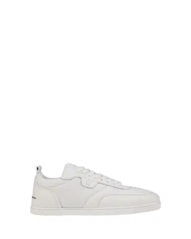 Christian Louboutin Men's Sk Vi Flat Calf Leather Low-Top Sneakers | Thumbnail 1