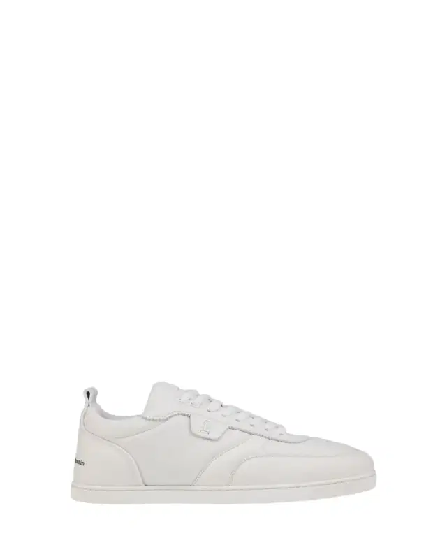 Christian Louboutin Men's Sk Vi Flat Calf Leather Low-Top Sneakers