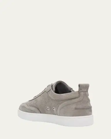 Christian Louboutin Men's Retero Nubuck Leather Low-Top Sneakers | Thumbnail 2 Christian Louboutin Men's Retero Nubuck Leather Low-Top Sneakers | Thumbnail 2