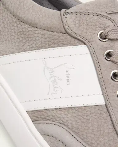 Christian Louboutin Men's Retero Nubuck Leather Low-Top Sneakers | Thumbnail 3 Christian Louboutin Men's Retero Nubuck Leather Low-Top Sneakers | Thumbnail 3
