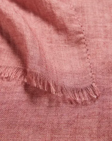 PIACENZA 1733 Men's Modal and Cashmere Melange Fringe Scarf | Thumbnail 4 PIACENZA 1733 Men's Modal and Cashmere Melange Fringe Scarf | Thumbnail 4