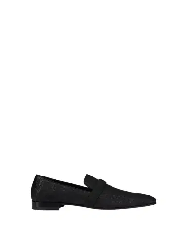 Christian Louboutin Men's Dandydeco Flat Jacquard Loafers | Thumbnail 1 Christian Louboutin Men's Dandydeco Flat Jacquard Loafers | Thumbnail 1