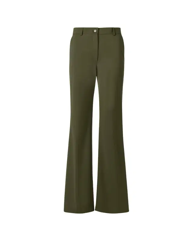 Celia Denim Bootcut-Leg Pants