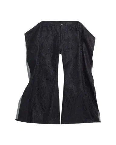 Junya Watanabe Floral Jacquard Wide-Leg Pants | Thumbnail 1 Junya Watanabe Floral Jacquard Wide-Leg Pants | Thumbnail 1
