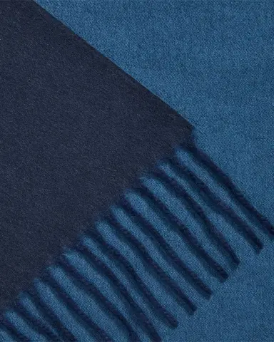 Loro Piana Men's Baby Cashmere Fringe Scarf | Thumbnail 4