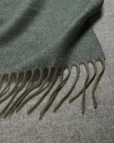 Loro Piana Men's Baby Cashmere Fringe Scarf | Thumbnail 7