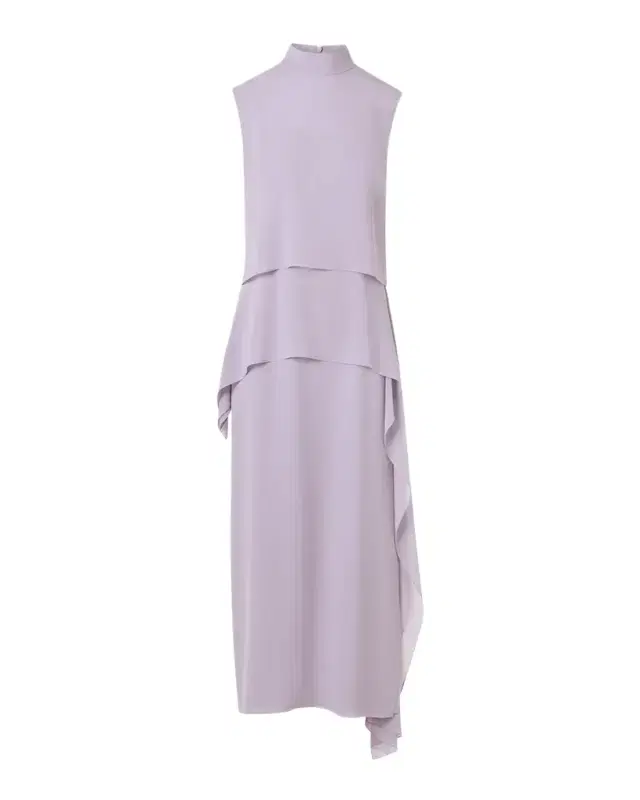 Akris Malva Silk Georgette Layered Dress