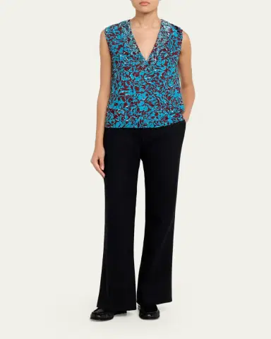 Dries Van Noten V-Neck Sequined Top | Thumbnail 2