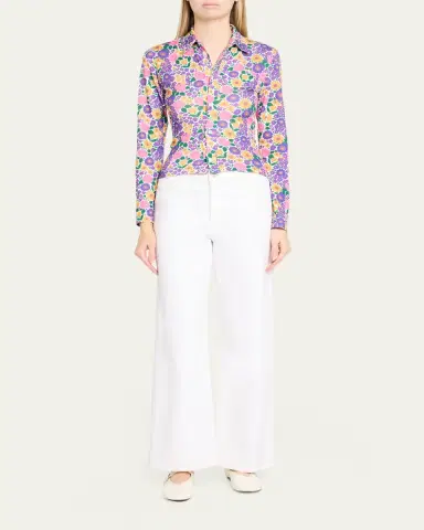 Zomer Arianne Floral Button-Down Shirt | Thumbnail 2 Zomer Arianne Floral Button-Down Shirt | Thumbnail 2