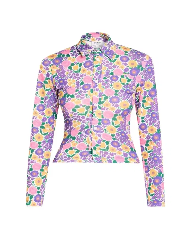 Zomer Arianne Floral Button-Down Shirt