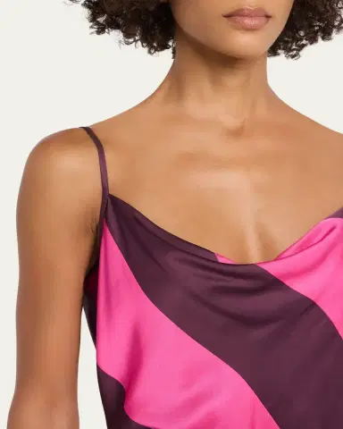 Dries Van Noten Cowl-Neck Paneled Satin Tank Top | Thumbnail 5 Dries Van Noten Cowl-Neck Paneled Satin Tank Top | Thumbnail 5