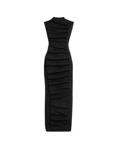A.W.A.K.E. MODE Ruffled Bib Maxi Dress | Thumbnail 1 A.W.A.K.E. MODE Ruffled Bib Maxi Dress | Thumbnail 1