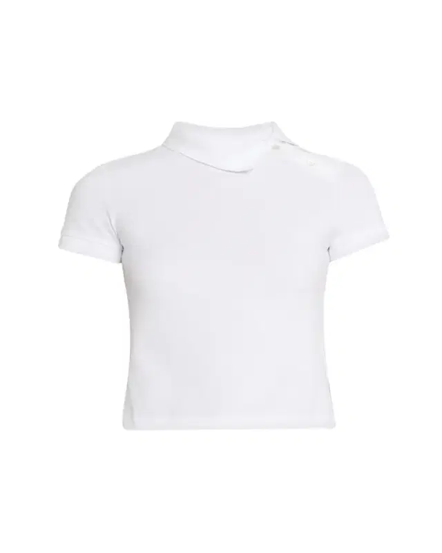A.W.A.K.E. MODE Collared Tennis Top