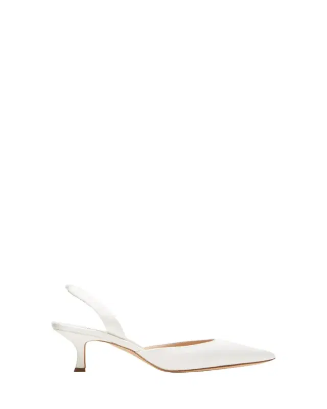 Manolo Blahnik Carolyne Kitten-Heel Halter Pumps