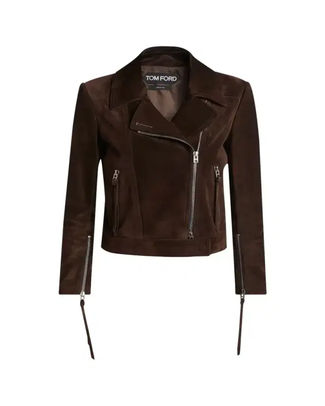 TOM FORD Suede Moto Jacket
