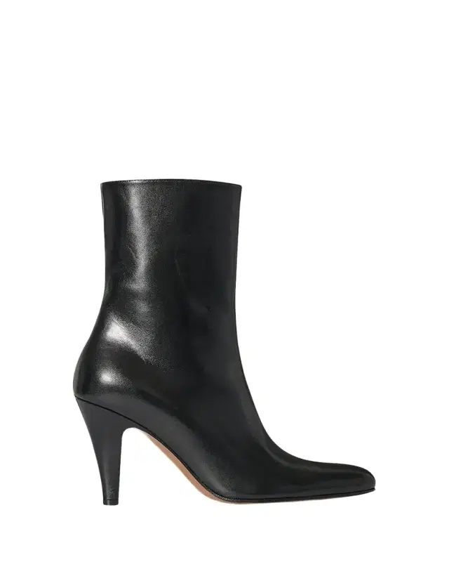 THE ROW 90mm Ornella Leather Booties