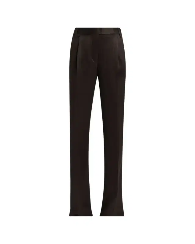 TOM FORD Sharp Grain De Poudre Straight-Leg Trousers