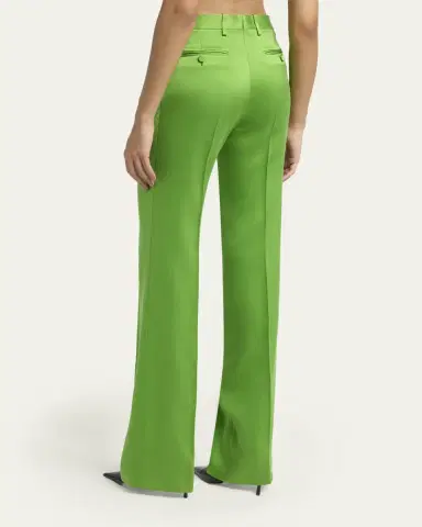 Tom Ford Pleated Silk Straight-Leg Trousers | Thumbnail 3 Tom Ford Pleated Silk Straight-Leg Trousers | Thumbnail 3